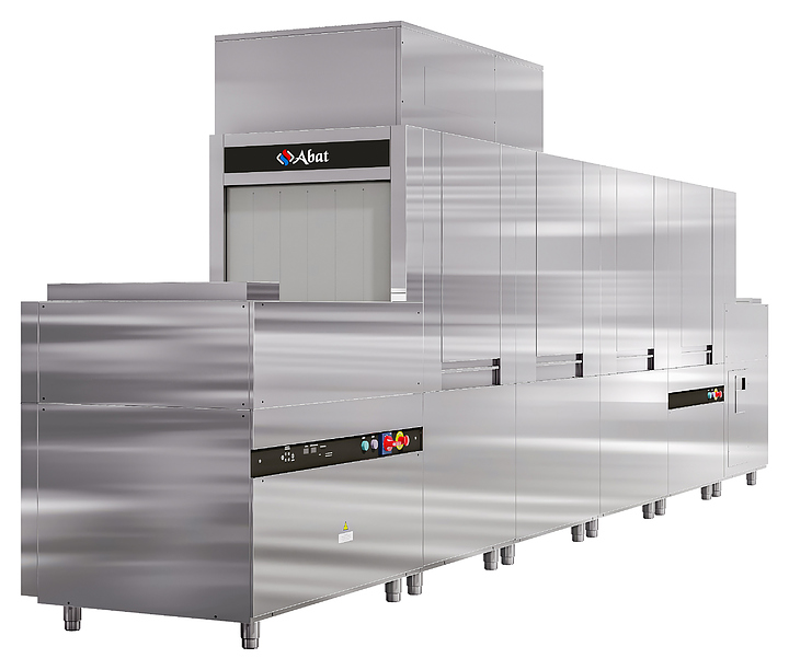 Туннельная посудомоечная машина Abat МПТ-3000К левая